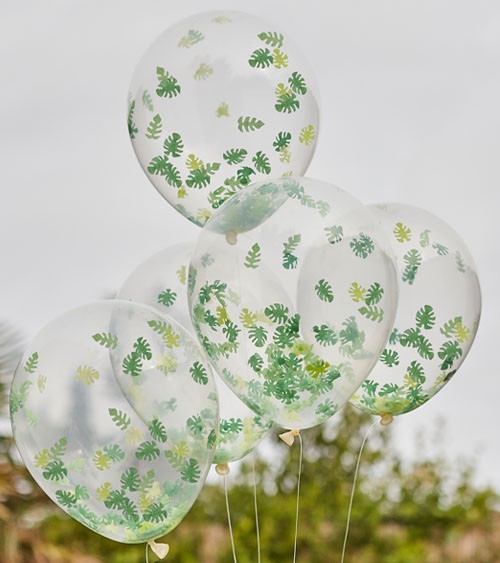 Konfettiballons Luftballons Dekoration Pink Dots Partystore Schweiz