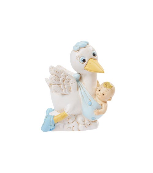 Deko-Figur "Baby-Boy Storch" - 5,5 cm