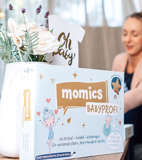 Momics Babyprofi - Babyparty-Spiel