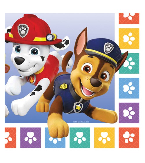 Servietten "Paw Patrol" - 16 Stück