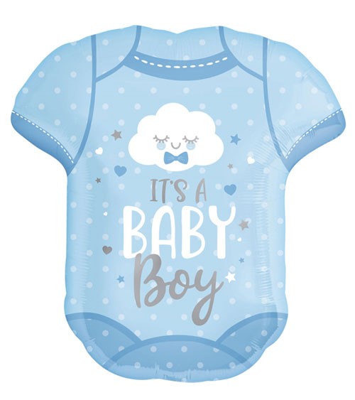 SuperShape-Folienballon "Baby Body" - Boy - 55 x 60 cm