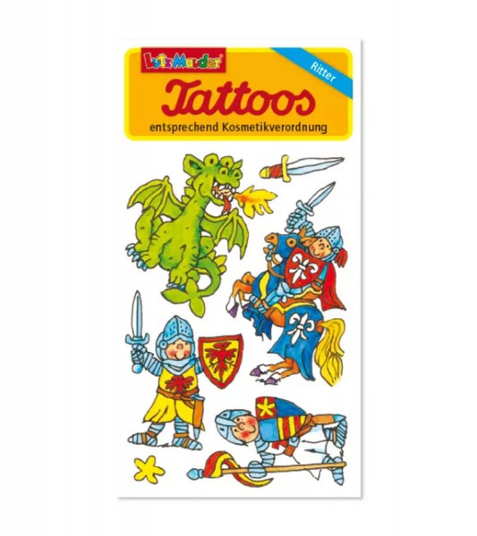 Tattoos "Ritter" - 1 Bogen