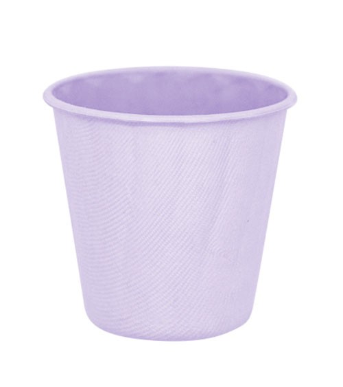 Plastikfreie Zuckerrohr-Becher - lavendel - 310 ml - 6 Stück