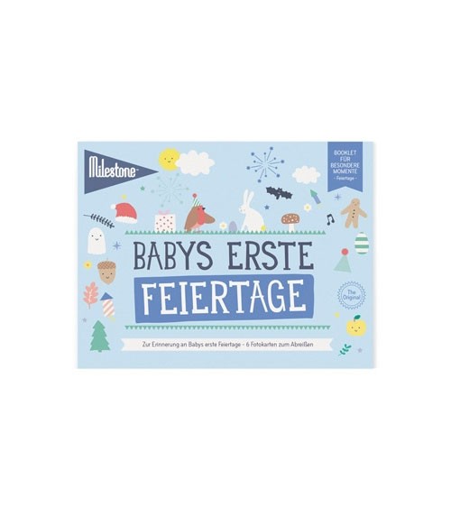 Milestone Karten-Set "Babys erste Feiertage" - 6-teilig