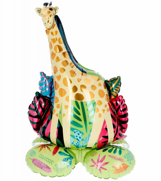 Stehender Folienballon "Giraffe" - 53 x 79 cm