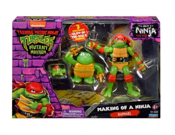 TMNT: Mutant Mayhem - Raphael Evolution 3-Pack