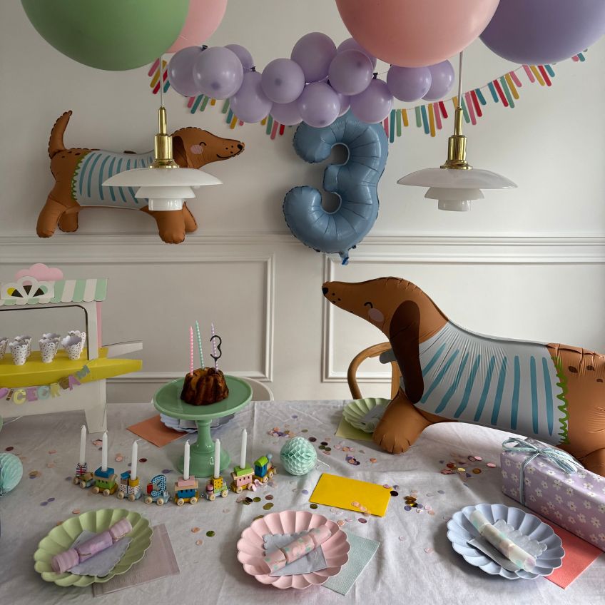 (c) Toertchenzeit hat unsere Deko in eine bunte und fröhliche Hundeparty verwandelt (c) Toertchenzeit hat unsere Deko in eine bunte und fröhliche Hundeparty verwandelt
